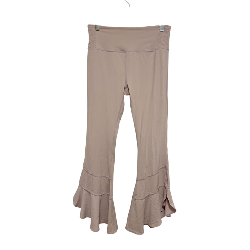 Free People Movement Starlight‎ Pants, Ruffle Hem, Size Medium